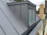 Zinc roofing at Chesterton
