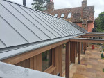 Zinc roofing at Stowmarket